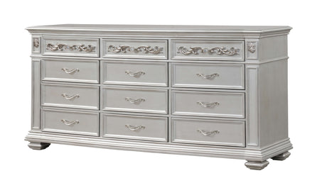 Valentine Silver Bedroom Set by Cosmos Furniture at Eve Furniture