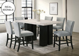 Valentino (Grey) Counter Height Set by New Era Innovations at Eve Furniture