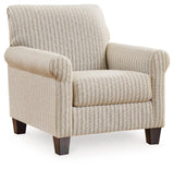 Valerani Sandstone Accent Chair by Ashley at Eve Furniture