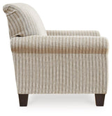Valerani Sandstone Accent Chair by Ashley at Eve Furniture