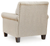 Valerani Sandstone Accent Chair by Ashley at Eve Furniture