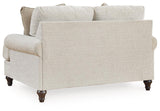 Valerani Sandstone Loveseat by Ashley at Eve Furniture