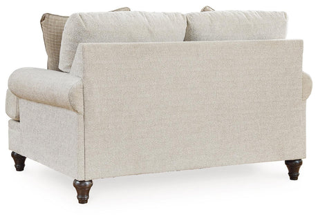 Valerani Sandstone Loveseat by Ashley at Eve Furniture