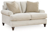 Valerani Sandstone Loveseat by Ashley at Eve Furniture