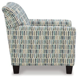 Valerano Parchment Accent Chair