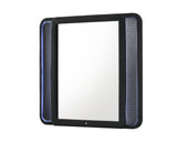 Valeria Black Bedroom Mirror by Crown Mark at Eve Furniture