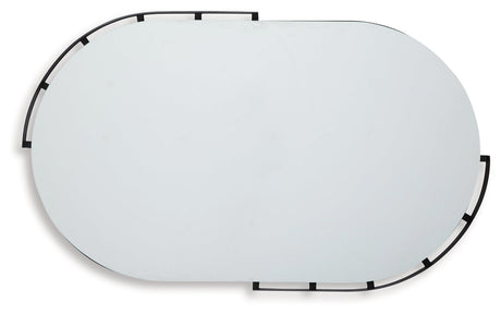 Valkings Black Accent Mirror (Set of 2) by Ashley at Eve Furniture