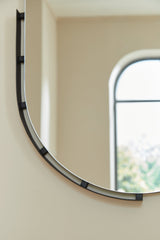 Valkings Black Accent Mirror (Set of 2) by Ashley at Eve Furniture