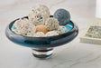 Vallborough Teal Blue Bowl by Ashley at Eve Furniture