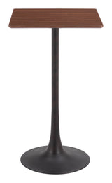 Valleta Brown Bar Table by Zuomod at Eve Furniture