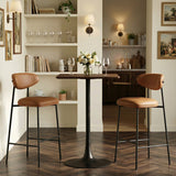 Valleta Brown Bar Table by Zuomod at Eve Furniture