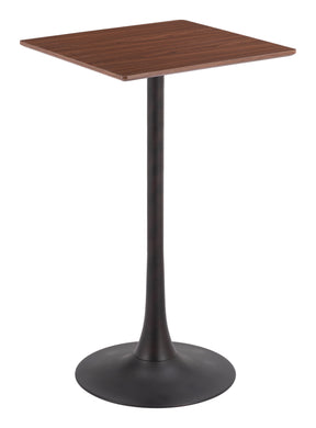 Valleta Brown Bar Table by Zuomod at Eve Furniture