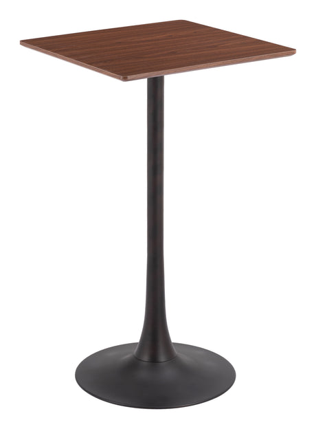 Valleta Brown Bar Table by Zuomod at Eve Furniture