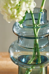 Vallmen Blue Vase by Ashley at Eve Furniture