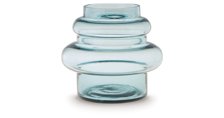 Vallmen Blue Vase by Ashley at Eve Furniture