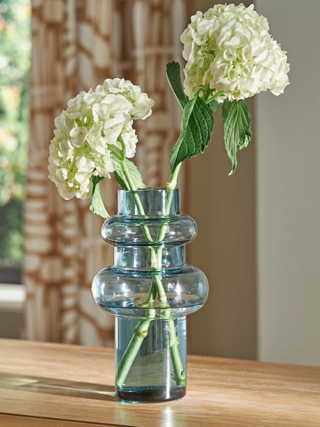 Vallmen Blue Vase by Ashley at Eve Furniture