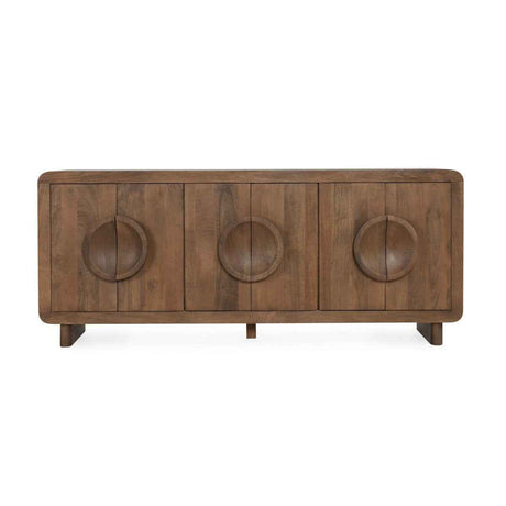 Vally 6 Door Buffet - Artisan Brown by Classic Home at Eve Furniture