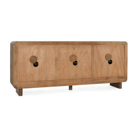 Vally 6 Door Buffet - Artisan Brown by Classic Home at Eve Furniture