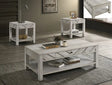 Valor Beige 3-Piece Cocktail Set by Crown Mark at Eve Furniture
