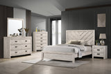 Valor Beige Bedroom Mirror (Mirror Only) by Crown Mark at Eve Furniture