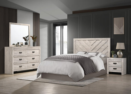 Valor Beige Bedroom Set by Crown Mark at Eve Furniture