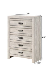 Valor Beige Chest by Crown Mark at Eve Furniture