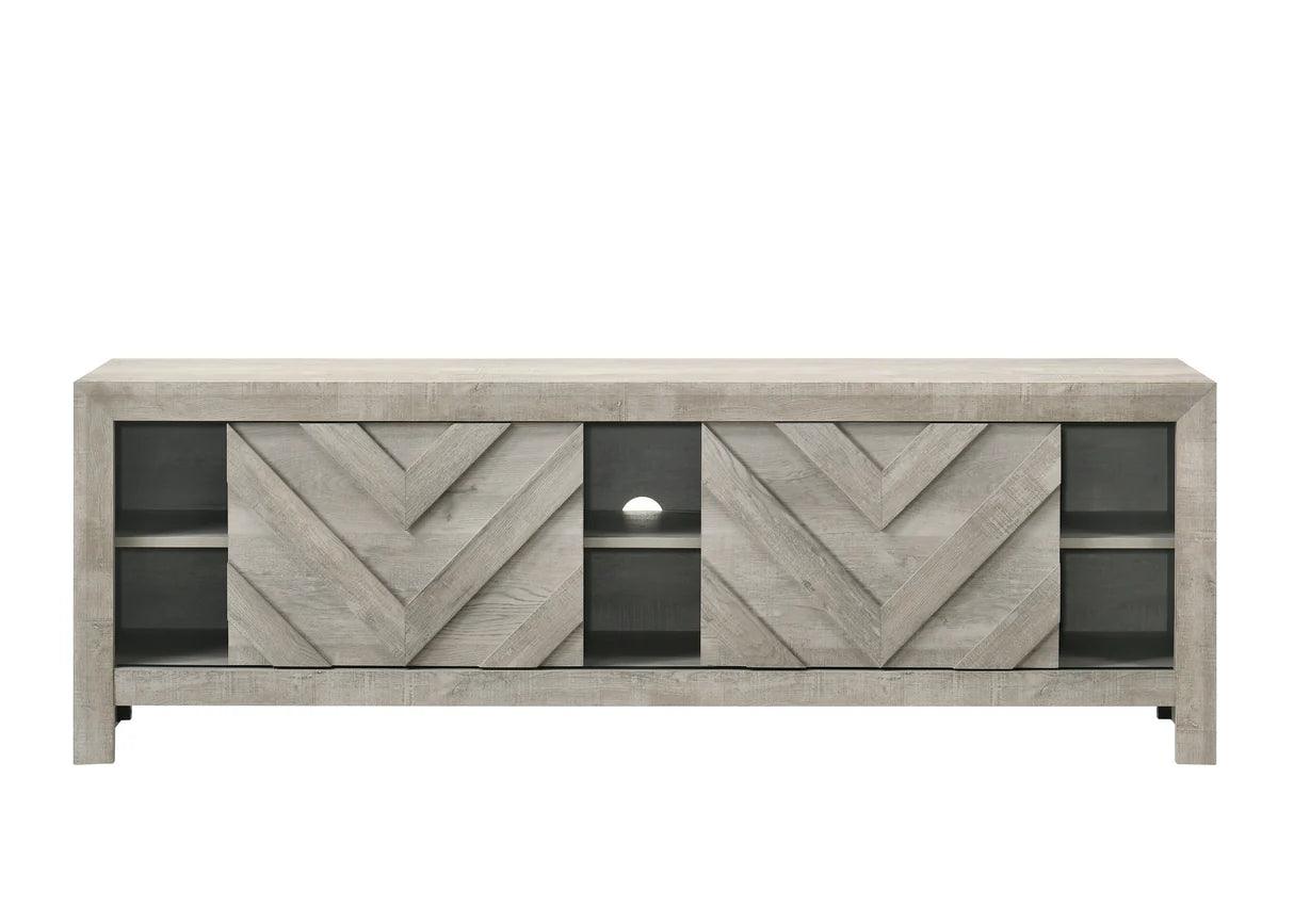 Valor Beige TV Stand by Crown Mark at Eve Furniture