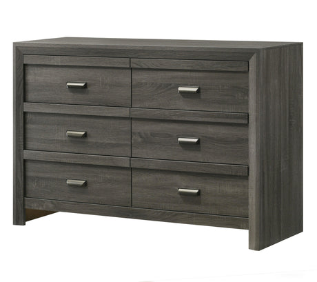 Valor Gray Bedroom Set by Crown Mark at Eve Furniture