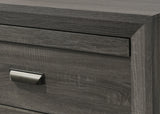 Valor Gray Nightstand by Crown Mark at Eve Furniture