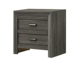 Valor Gray Nightstand by Crown Mark at Eve Furniture