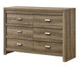 Valor Light Brown Dresser by Crown Mark at Eve Furniture