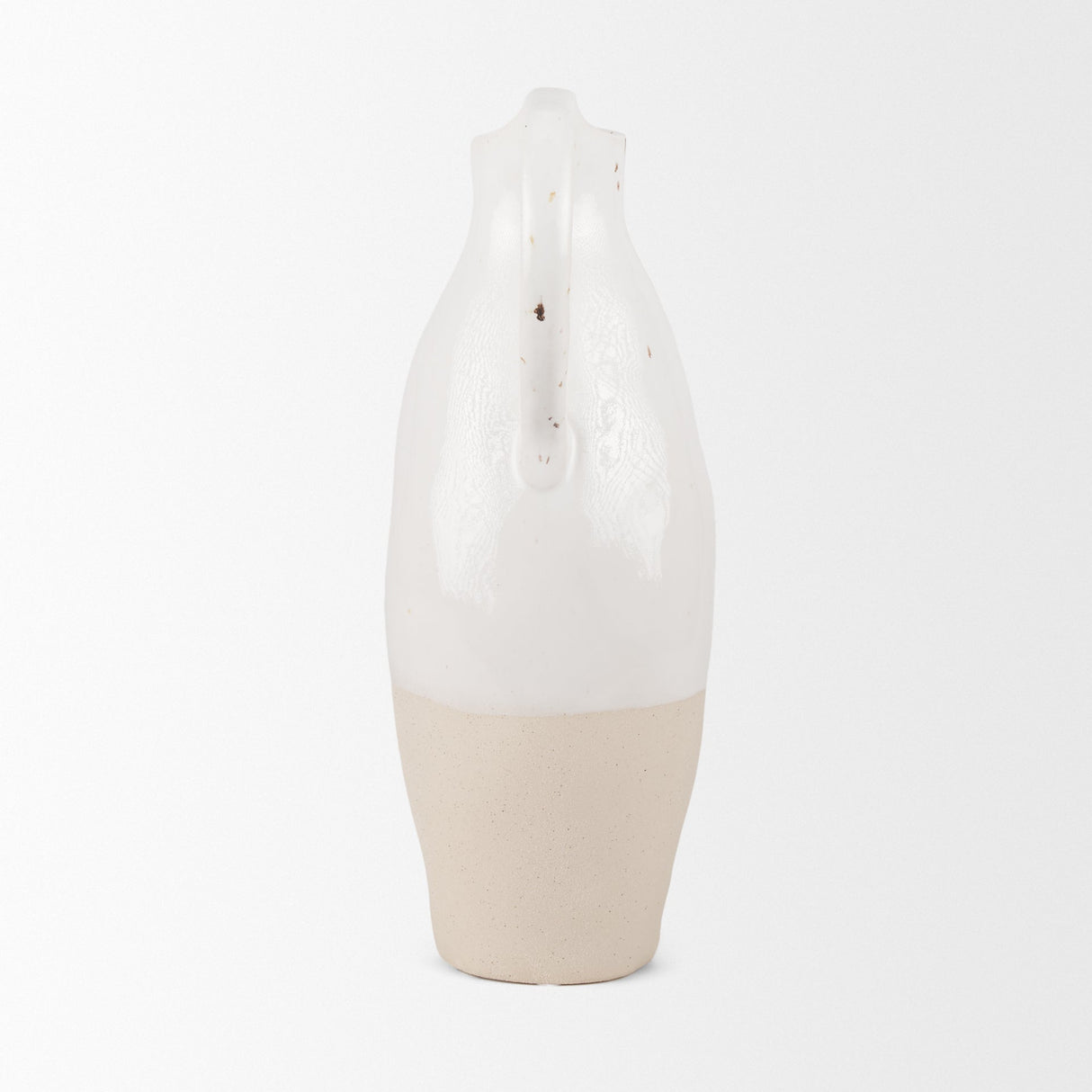 Valora Black Speckled Cream w/ Light Beige Ceramic Jug by Mercana at Eve Furniture