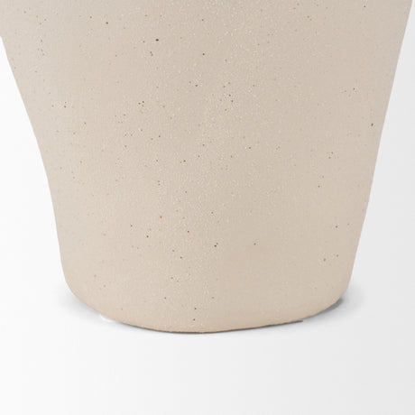 Valora Black Speckled Cream w/ Light Beige Ceramic Jug by Mercana at Eve Furniture
