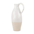 Valora Black Speckled Cream w/ Light Beige Ceramic Jug by Mercana at Eve Furniture