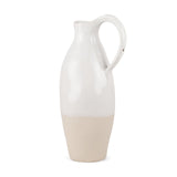 Valora Black Speckled Cream w/ Light Beige Ceramic Jug by Mercana at Eve Furniture