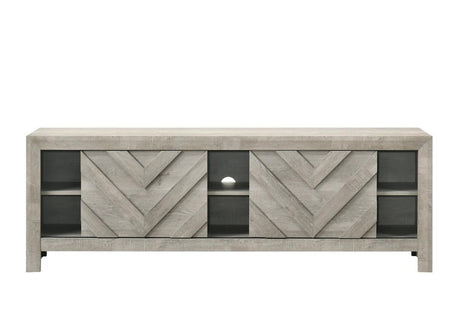 Valor Beige TV Stand by Crown Mark at Eve Furniture