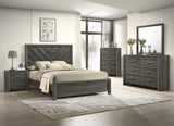 Valor Gray Dresser by Crown Mark at Eve Furniture