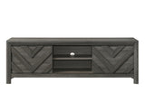 Valor Gray TV Stand by Crown Mark at Eve Furniture