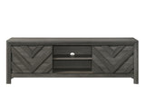 Valor Gray TV Stand by Crown Mark at Eve Furniture