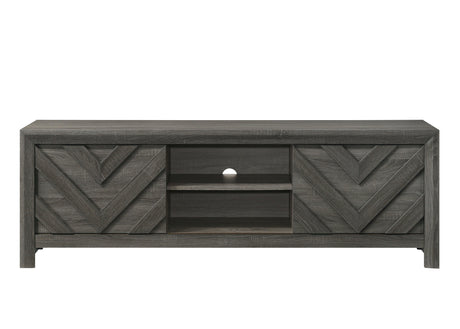 Valor Gray TV Stand by Crown Mark at Eve Furniture