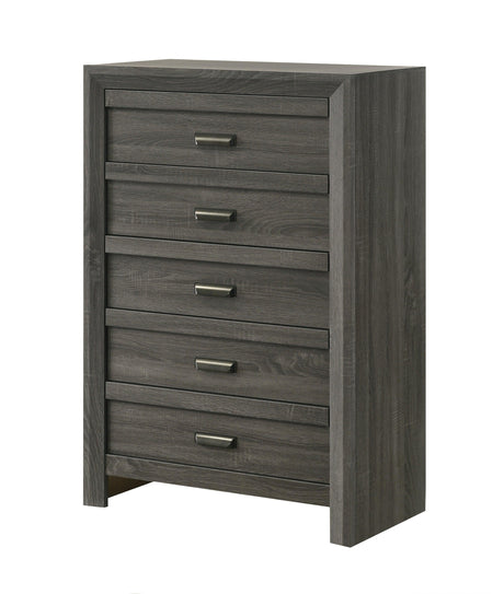 Valor Gray Youth Bedroom Set by Crown Mark at Eve Furniture