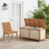 Valtan Natural Outdoor Storage Chest by Zuomod at Eve Furniture