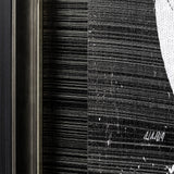 Value Collector 0 by Mercana Studio a Hand Embellished Textured Framed Art Print by Mercana at Eve Furniture