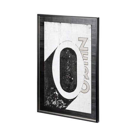 Value Collector 0 by Mercana Studio a Hand Embellished Textured Framed Art Print by Mercana at Eve Furniture