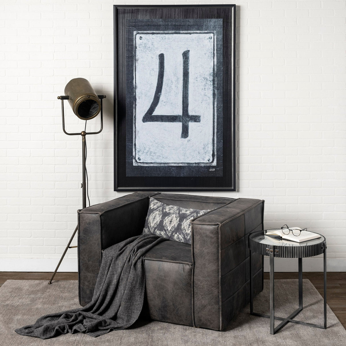 Value Collector 4 by Mercana Studio a Hand Embellished Textured Framed Art Print by Mercana at Eve Furniture
