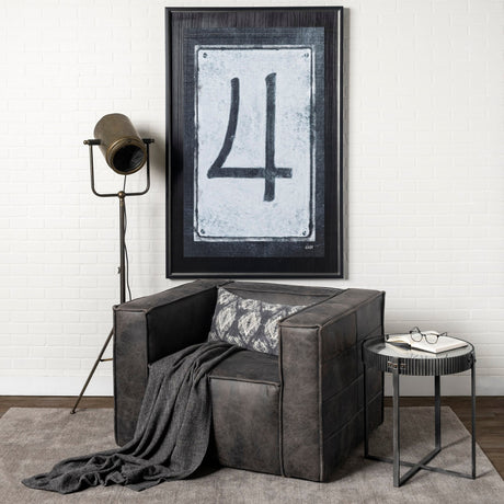 Value Collector 4 by Mercana Studio a Hand Embellished Textured Framed Art Print by Mercana at Eve Furniture