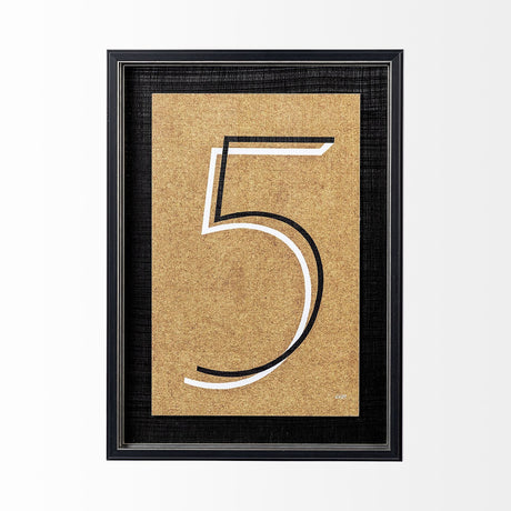 Value Collector 5 by Mercana Studio a Hand Embellished Textured Framed Art Print by Mercana at Eve Furniture