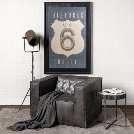 Value Collector 6 by Mercana Studio a Hand Embellished Textured Framed Art Print by Mercana at Eve Furniture