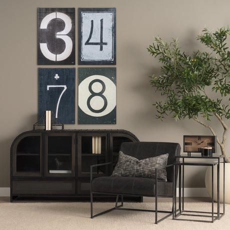 Value Collector 7 by Alarm a Hand Embellished Textured Canvas by Mercana at Eve Furniture