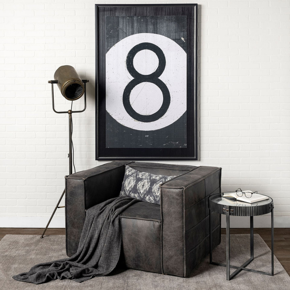 Value Collector 8 by Mercana Studio a Hand Embellished Textured Framed Art Print by Mercana at Eve Furniture